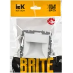 BRITE Подсветка светодиодная встраиваемая ПЛ20-БрАБ арктический белый IEK