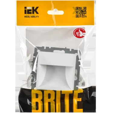 BRITE Подсветка светодиодная встраиваемая ПЛ20-БрАБ арктический белый IEK