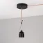 Чаша накладная для блока питания ART-INBELT-CANOPY-SURFACE-POWER (BK, 48V) (ARL)