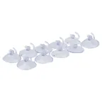 Присоски для монтажа гирлянд Набор из 10 шт Прозрачные ТМ Uniel UCC-Y12 CLEAR 010 POLYBAG