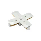 Соединитель для шинопровода X-образ. бел. DENKIRS TR1104-WH