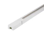 Шинопровод UBX-Q122 GS2 WHITE 100 SET01 осветительный, тип G, в наборе с заглушкой и вводом питания Однофазный Белый Длина 1м