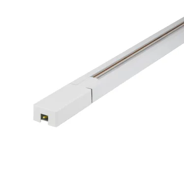 Шинопровод UBX-Q122 GS2 WHITE 100 SET01 осветительный, тип G, в наборе с заглушкой и вводом питания Однофазный Белый Длина 1м