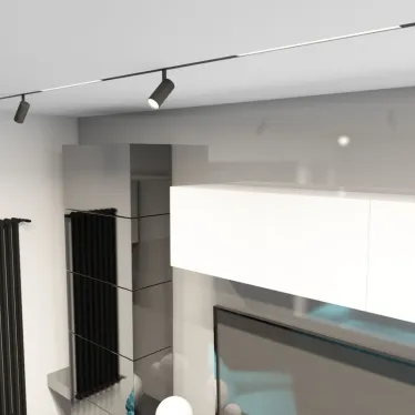 Экран для трека SMART черн. 1 м DENKIRS TR2010-BK