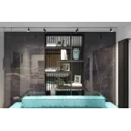 Экран для трека SMART черн. 1 м DENKIRS TR2010-BK