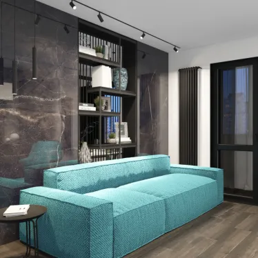 Экран для трека SMART черн. 1 м DENKIRS TR2010-BK