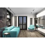 Экран для трека SMART черн. 1 м DENKIRS TR2010-BK