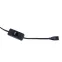 Провод для подключения светильника ULI-Q151 и ULI-Q951 к сети 220В 300 см 2 контакта с кнопкой включения Черный UCX-Q851 LT/300/B BLACK