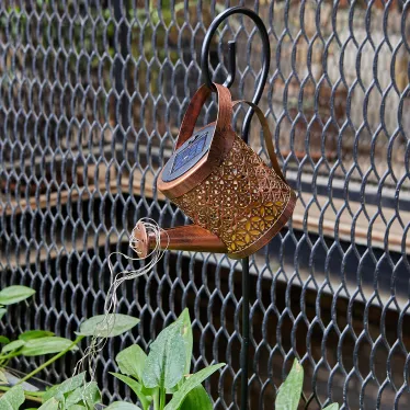 Садовый светильник на солнечной батарее Лейка 36 светодиодов Теплый белый свет 1*АА Ni-Mh аккумулятор в комплекте IP44 TM Uniel USL-S-822/PT210 SPRINKLER