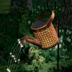 Садовый светильник на солнечной батарее Лейка 36 светодиодов Теплый белый свет 1*АА Ni-Mh аккумулятор в комплекте IP44 TM Uniel USL-S-822/PT210 SPRINKLER