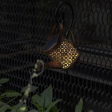 Садовый светильник на солнечной батарее Лейка 36 светодиодов Теплый белый свет 1*АА Ni-Mh аккумулятор в комплекте IP44 TM Uniel USL-S-822/PT210 SPRINKLER