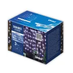 Занавес светодиодный 3х3м 192 светодиода Белый свет Провод прозрачный TM Uniel ULD-C3030-192/DTA WHITE IP20