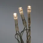 Занавес светодиодный 3х3м 192 светодиода Теплый белый свет Провод прозрачный TM Uniel ULD-C3030-192/DTA WARM WHITE IP20