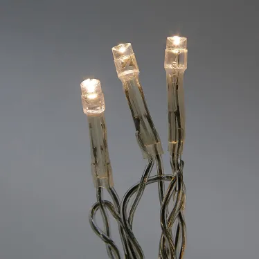 Занавес светодиодный 3х3м 192 светодиода Теплый белый свет Провод прозрачный TM Uniel ULD-C3030-192/DTA WARM WHITE IP20