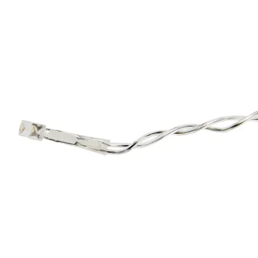 Занавес светодиодный 3х3м 192 светодиода Теплый белый свет Провод прозрачный TM Uniel ULD-C3030-192/DTA WARM WHITE IP20