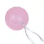 Гирлянда садовая USL-S-230/PM1800 COTTON BALLS-1 на солнечной батарее «Клубки» 10 светодиодов Теплый белый свет 1*АА Ni-Mh аккумулятор в/к. IP44 TM Uniel