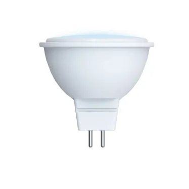 Лампа светодиодная LED-JCDR-10W/WW/GU5.3/NR Форма JCDR, матовая. Norma. Теплый (3000K).