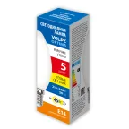 Лампа светодиодная. LED-C35-5W/3000K/E14/FR/SLF Форма свеча, матовая. Теплый белый свет (3000K). ТМ Volpe
