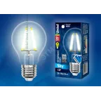 Лампа светодиодная LED 8вт 200-250В форма А прозрачное 800Лм E27 4000К Sky филамент