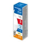 Лампа светодиодная LED-CW37-5W/4000K/E14/FR/SLS Форма свеча на ветру матовая Белый свет (4000K) ТМ Volpe