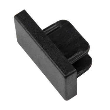 Заглушка торцевая типа G UFB-Q122 C21 BLACK 1 POLYBAG Черная