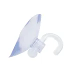 Присоски для монтажа гирлянд Набор из 10 шт Прозрачные ТМ Uniel UCC-Y12 CLEAR 010 POLYBAG