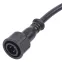Провод UCX-LL2/L52-0.25м/M7 220V BLACK 25см для подключения линейных прожекторов 220V серии L52, L53. Разъем папа