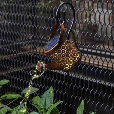 Садовый светильник на солнечной батарее Лейка 36 светодиодов Теплый белый свет 1*АА Ni-Mh аккумулятор в комплекте IP44 TM Uniel USL-S-822/PT210 SPRINKLER