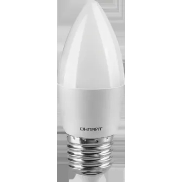 Лампа светодиодная 9вт OLL-C37-9-230-4K-E27-FR PRO 90-240В ОНЛАЙТ