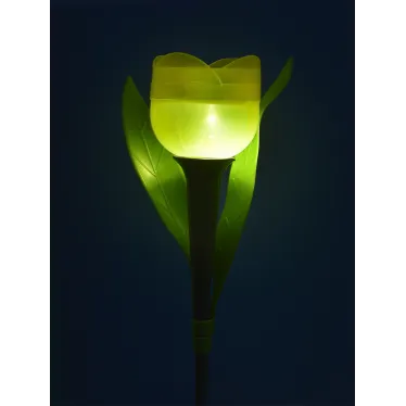 Светодиодный Светильник садовый на солнечной батарее СОЛАР USL-C-452/PT305 YELLOW TULIP