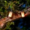 Гирлянда садовая на солнечной батарее USL-S-121/PT2500 LANTERNS Фонарики 72 светодиода Эффект пламени 1*АА Ni-Mh аккумулятор в/к IP44