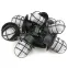 Гирлянда садовая на солнечной батарее USL-S-121/PT2500 LANTERNS Фонарики 72 светодиода Эффект пламени 1*АА Ni-Mh аккумулятор в/к IP44
