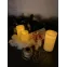 Фигура светодиодная Свеча на батарейках 2АА (не в/к) в составе набора из 3 штук 1 светодиод Теплый ULD-F050 WARM WHITE CANDLE SET3