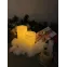 Фигура светодиодная Свеча на батарейках 2АА (не в/к) в составе набора из 3 штук 1 светодиод Теплый ULD-F050 WARM WHITE CANDLE SET3