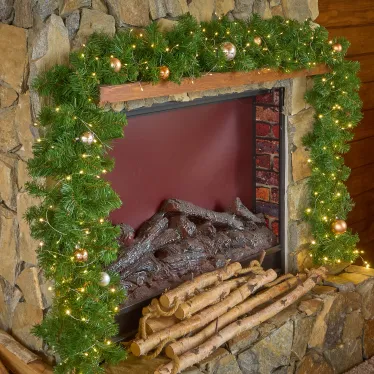 Гирлянда светодиодная Роса 5м 125 светодиодов Теплый белый свет Провод прозрачный ТМ Uniel ULD-S0500-125/DTA WARM WHITE IP20 DEWDROP