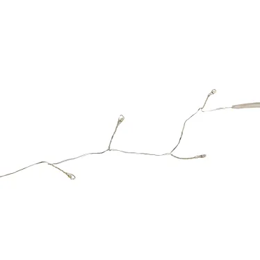 Гирлянда светодиодная Роса 10м 250 светодиодов Теплый белый свет Провод прозрачный ТМ Uniel ULD-S1000-250/DTA WARM WHITE IP20 DEWDROP