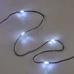 Гирлянда светодиодная Роса 400м 4000 светодиодов Белый свет Провод зеленый ТМ Uniel ULD-S40000-4000/DGA WHITE IP20 DEW