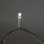 Гирлянда светодиодная 25м Соединяемая 225 светодиодов Белый свет Провод прозрачный ТМ Uniel ULD-S2500-225/STК WHITE IP20