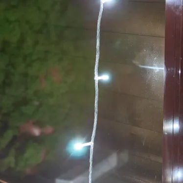 Гирлянда светодиодная 25м Соединяемая 225 светодиодов Белый свет Провод прозрачный ТМ Uniel ULD-S2500-225/STК WHITE IP20