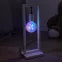 Светильник светодиодный Свечение 3D звёзды 220В Диаметр 10см ULI-Q310 1,5W/RGB/Е27 ДИСКО ШАР 3D