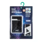 Звонок беспроводной радиус действия 150 м, черный с серебристым UDB-016W-R1T1-38S-150M-BL/SL