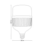 Лампа светодиодная матовая LED-M80-80W/6500K/E27/FR/NR Norma Дневной 6500K
