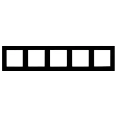 Рамка стеклянная FRM-GLARE-GS-5-BK