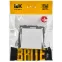 BRITE Выключатель 1-клавишный 10А ВС10-1-0-БрАБ арктический белый IEK