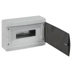 Корпус пластиковый навесной ЩРН-П-12 IP41 прозрачная крышка белый COMFORT