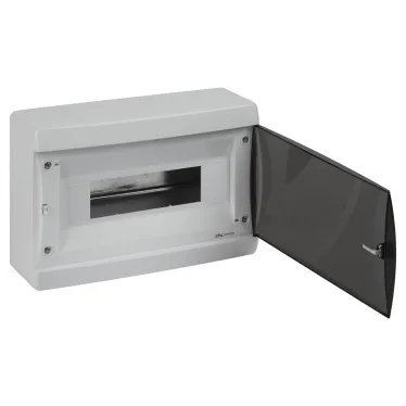 Корпус пластиковый навесной ЩРН-П-12 IP41 прозрачная крышка белый COMFORT