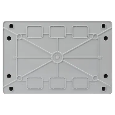 Корпус пластиковый навесной ЩРН-П-12 IP41 прозрачная крышка белый COMFORT