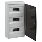 Корпус пластиковый навесной ЩРН-П-36 IP41 прозрачная крышка белый COMFORT