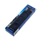 Удлинитель серии Travel шнур 1,8м 3 гнездa 10A без заземления 2USB+2TYPE C 3,1A Черный ТМ Uniel S-CT3-1,8UC BLACK
