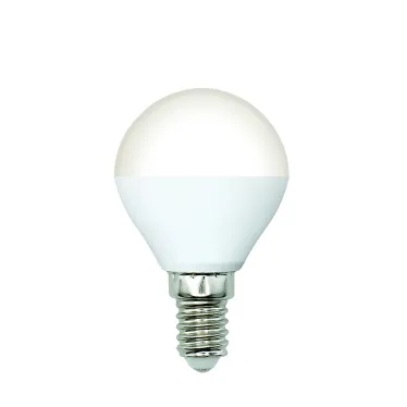 Лампа светодиодная Форма шар матовая Белый свет 4000K LED-G45-5W/4000K/E14/FR/SLS
